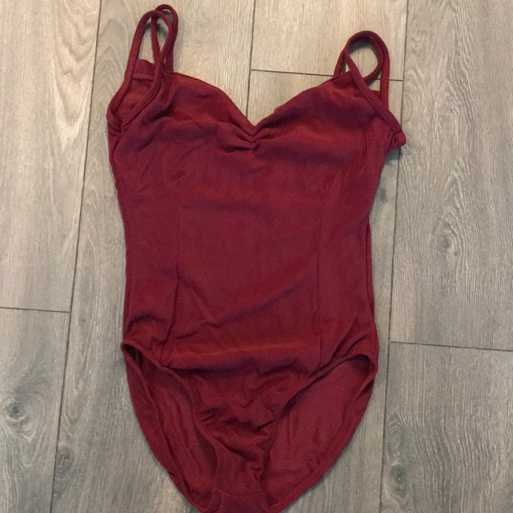 Maroon Dance Leotard - Women’s Medium